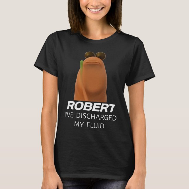 T-shirt Marcus The Worm Robert J'ai déchargé mon fluide Ga (Devant)