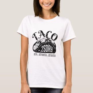 T-shirt Mardi de Taco Délicieux 2-22-22