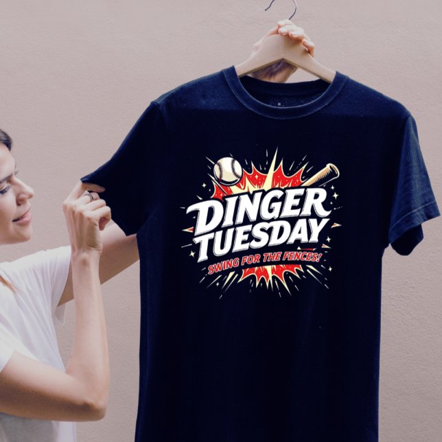 T-shirt Mardi du Dingler, Swing pour les clôtures (Créateur téléchargé)