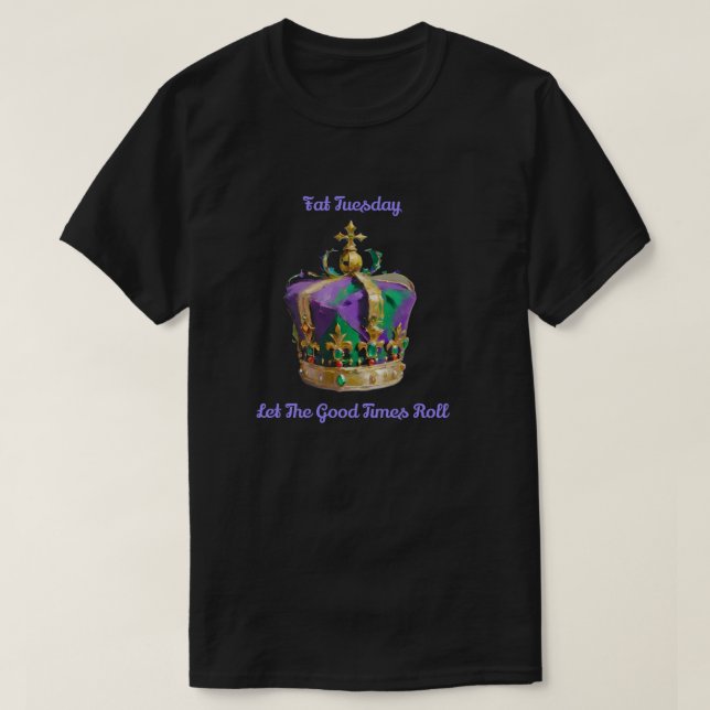 T-shirt mardi gras (Design devant)