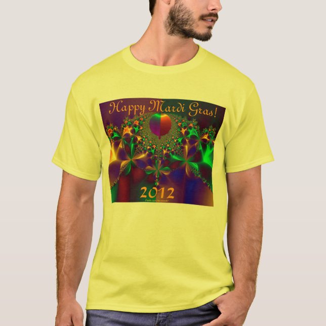 T-shirt Mardi gras   2012 (Devant)