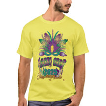 T-shirt Mardi Gras 2025 en trois plumes