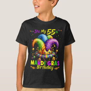 T-shirt Mardi Gras 55e anniversaire mardi gras 55 ans