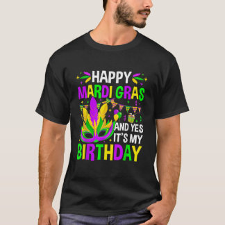 T-shirt Mardi Gras Anniversaire C'Est Mon Mardi Gras Anniv