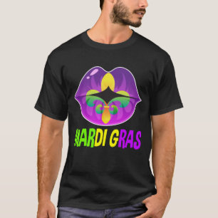 T-shirt Mardi Gras Cadeau pour Hommes Femmes Costumes perl