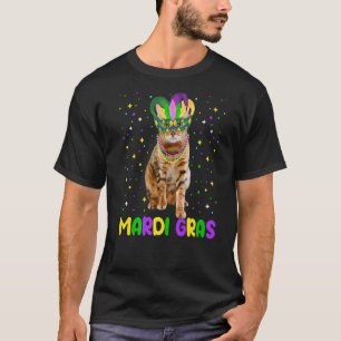 T-shirt Mardi Gras Carnavals Cute Bengale Chats Animaux