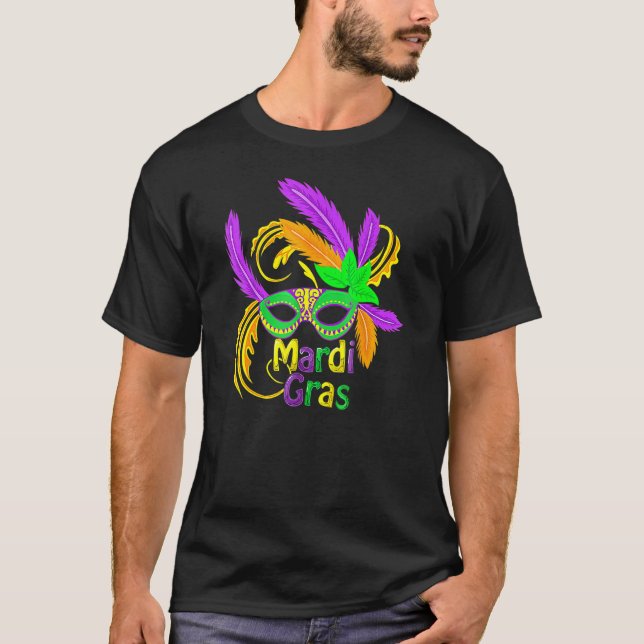 T-shirt Mardi Gras Cool Pancake Tuesday Holiday Funny_2 (Devant)