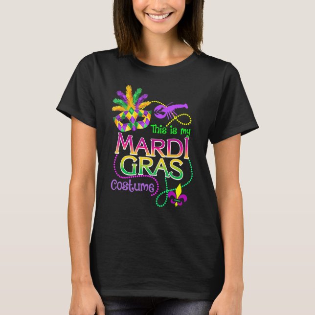 T-shirt Mardi Gras Costume It's a Mardi Gras Thing Beads a (Devant)