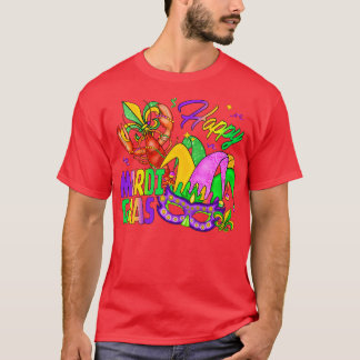 T-shirt Mardi Gras Crawfish Fête Pour Hommes Et Femmes