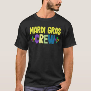 T-shirt Mardi Gras Crew unique New Orleans Parade costume
