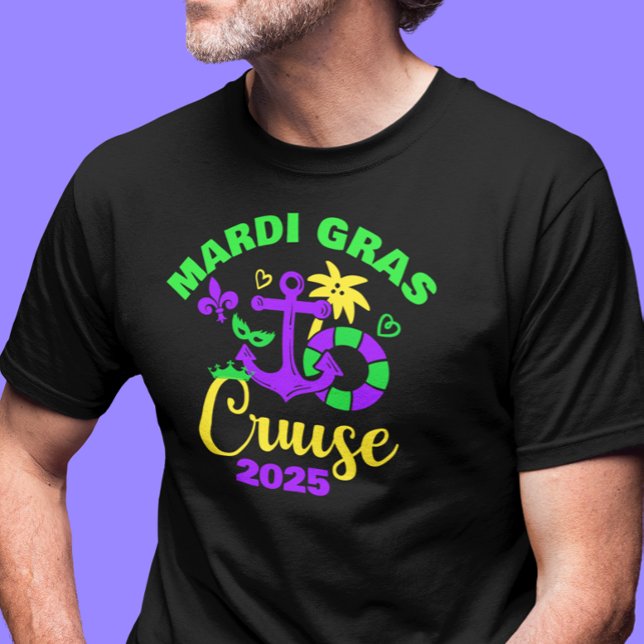 T-shirt Mardi Gras Croisière année sur mesure (Créateur téléchargé)