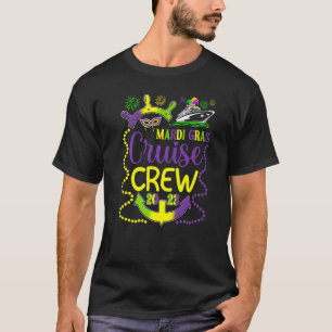 T-shirt Mardi Gras Cruise Crew Family Matching Cruise
