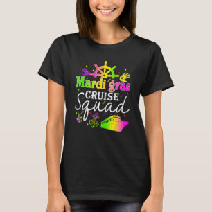 T-shirt Mardi Gras Cruise Squad New Orleans Correspondant