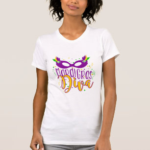 T-shirt Mardi Gras Diva