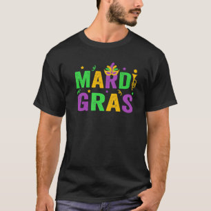 T-shirt Mardi Gras Femmes Hommes Mardi Gras Enfants Mardi 