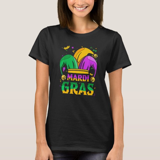 T-shirt Mardi Gras Festival du Carnaval Jester Funny Me (Devant)