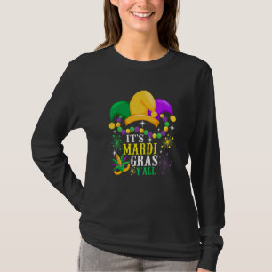 T-shirt Mardi Gras Fête Masque Son Mardi Gras Yall Co
