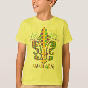 T-shirt Mardi gras Fleur de Dots