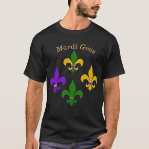 T-shirt Mardi Gras Fleur de Lis