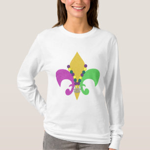 T-shirt Mardi gras Fleur De Lis
