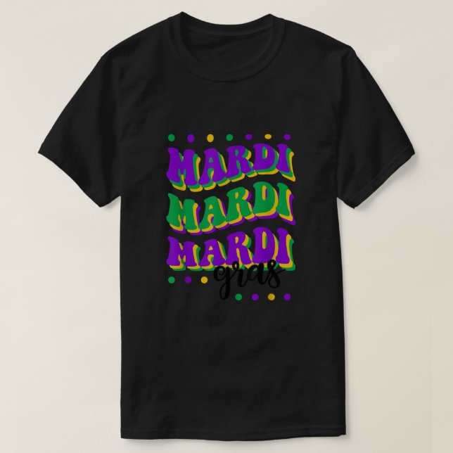 T-shirt Mardi Gras Funny Mardi Gras Party Pour Hommes Femm (Design devant)