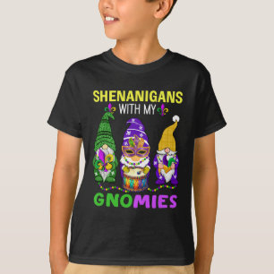 T-shirt Mardi Gras Gnomes Carnaval léopard Nouvelle-Orléan