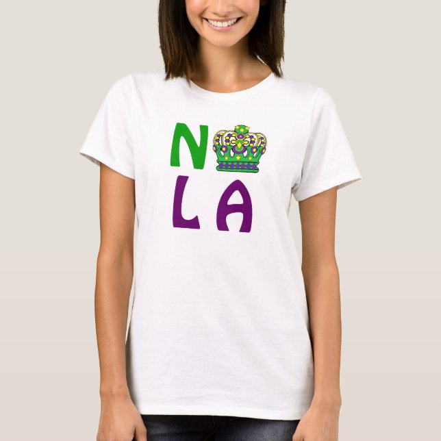T-SHIRT MARDI GRAS HEUREUX (Devant)