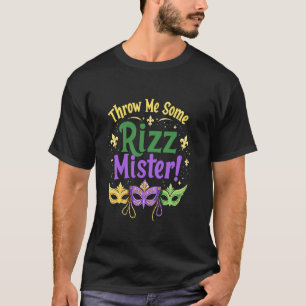 T-shirt Mardi Gras Jettez-moi un peu de Rizz Monsieur