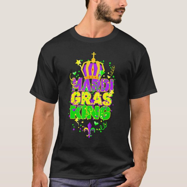 T-shirt Mardi Gras King Carnaval Mardi Gras (Devant)