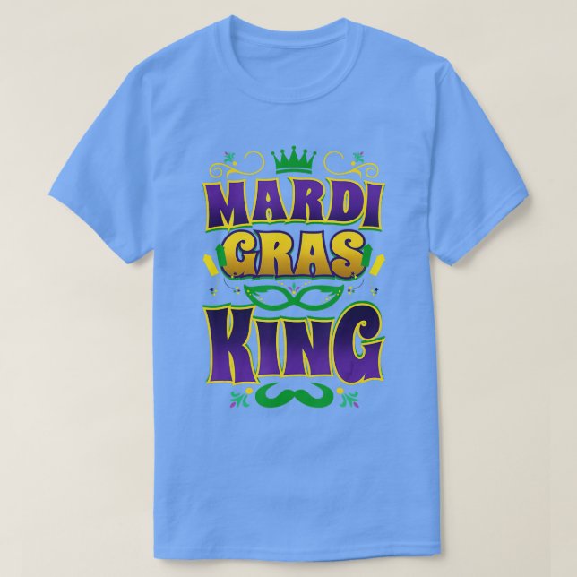 T-shirt Mardi Gras King Fun Parade Mardi Gras Carnival Cos (Design devant)