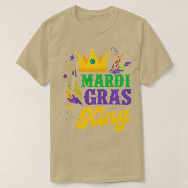 T-shirt Mardi Gras King Funny Mardi Gras Carnival Party Me (Design devant)