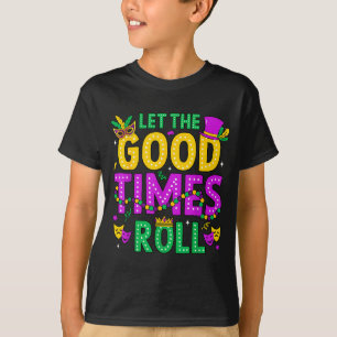 T-shirt Mardi Gras Laissez Les Bons Temps Rouler Drôle Hom