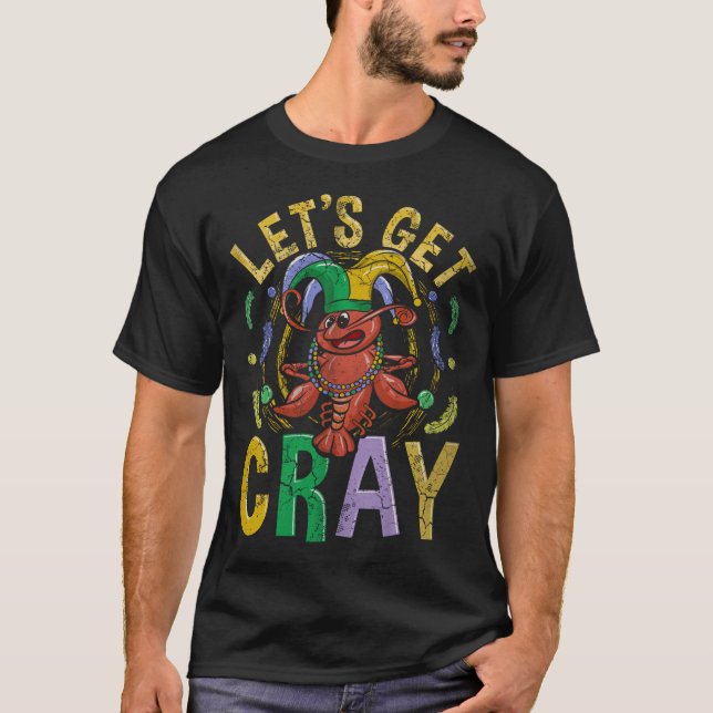 T-shirt Mardi Gras Laissons Cray (Devant)