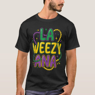 T-shirt Mardi gras louisiane la weezy ana drôle nola homme