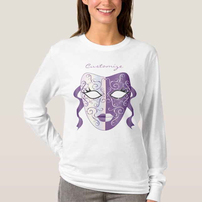 T-shirt Mardi Gras Masque Thunder_Cove (Devant)