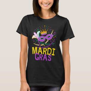 T-shirt Mardi Gras Masquerade Mardi Parade Costume Mens &