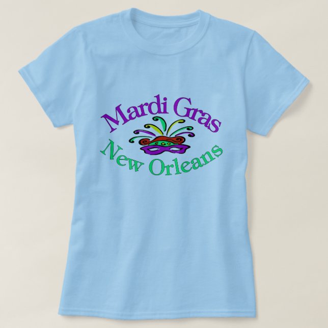 T-shirt Mardi Gras Nouvelle-Orléans (Design devant)