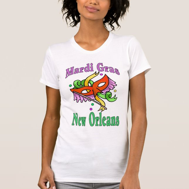 T-shirt Mardi Gras Nouvelle-Orléans (Devant)