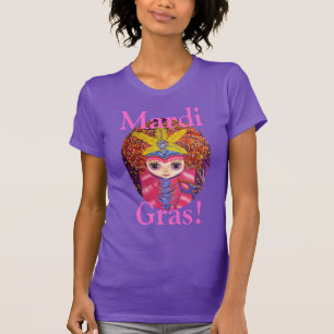 T-shirt Mardi gras ! Pièce en t