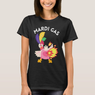 T-shirt Mardi Gras Poulet Meme Pets Mardi Gas Poulet Être