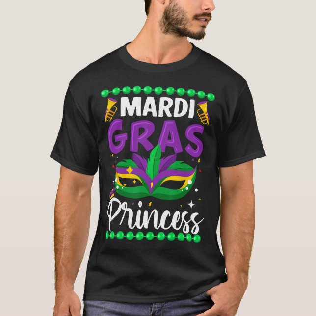 T-shirt Mardi Gras Princesse (Devant)
