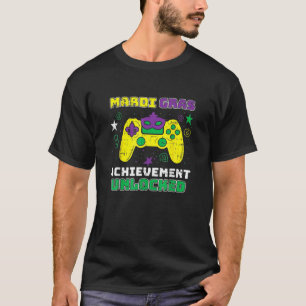 T-shirt Mardi Gras Réalisation Déverrouillé Contrôle du je