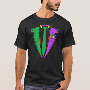 T-shirt Mardi Gras Tuxedo Suit Hommes Carnavals Hommes Gar