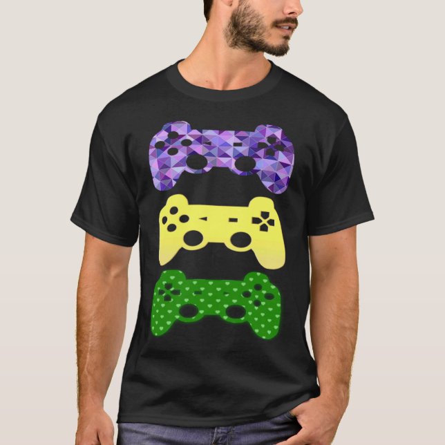 T-shirt Mardi Gras Vêtements pour Jeux Vidéo ou Jeux (Devant)