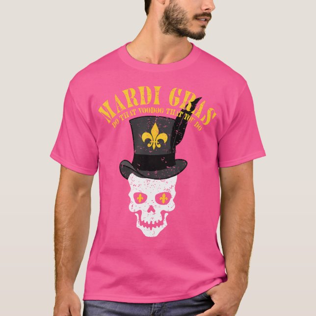 T-shirt Mardi Gras Voodoo (Devant)