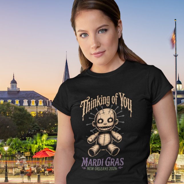 T-shirt Mardi Gras Voodoo Réflexion pour Vous Tee (Créateur téléchargé)