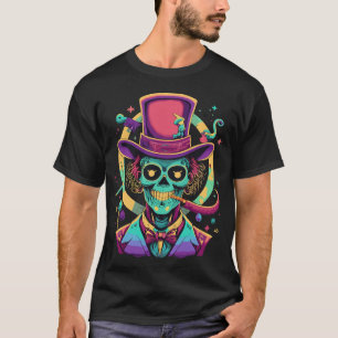T-shirt Mardi Gras Voodoo Sorcière Docteur Voodoo Poupée E