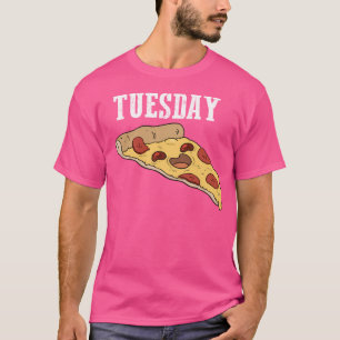T-shirt Mardi, Pizza Day