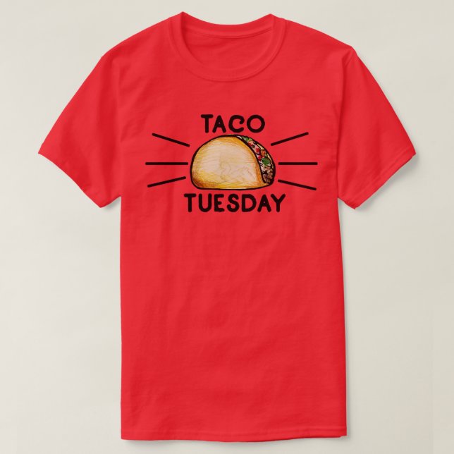 T-shirt Mardi Taco (Design devant)