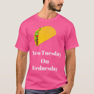 T-shirt Mardi Taco Le Mercredi Tacos T